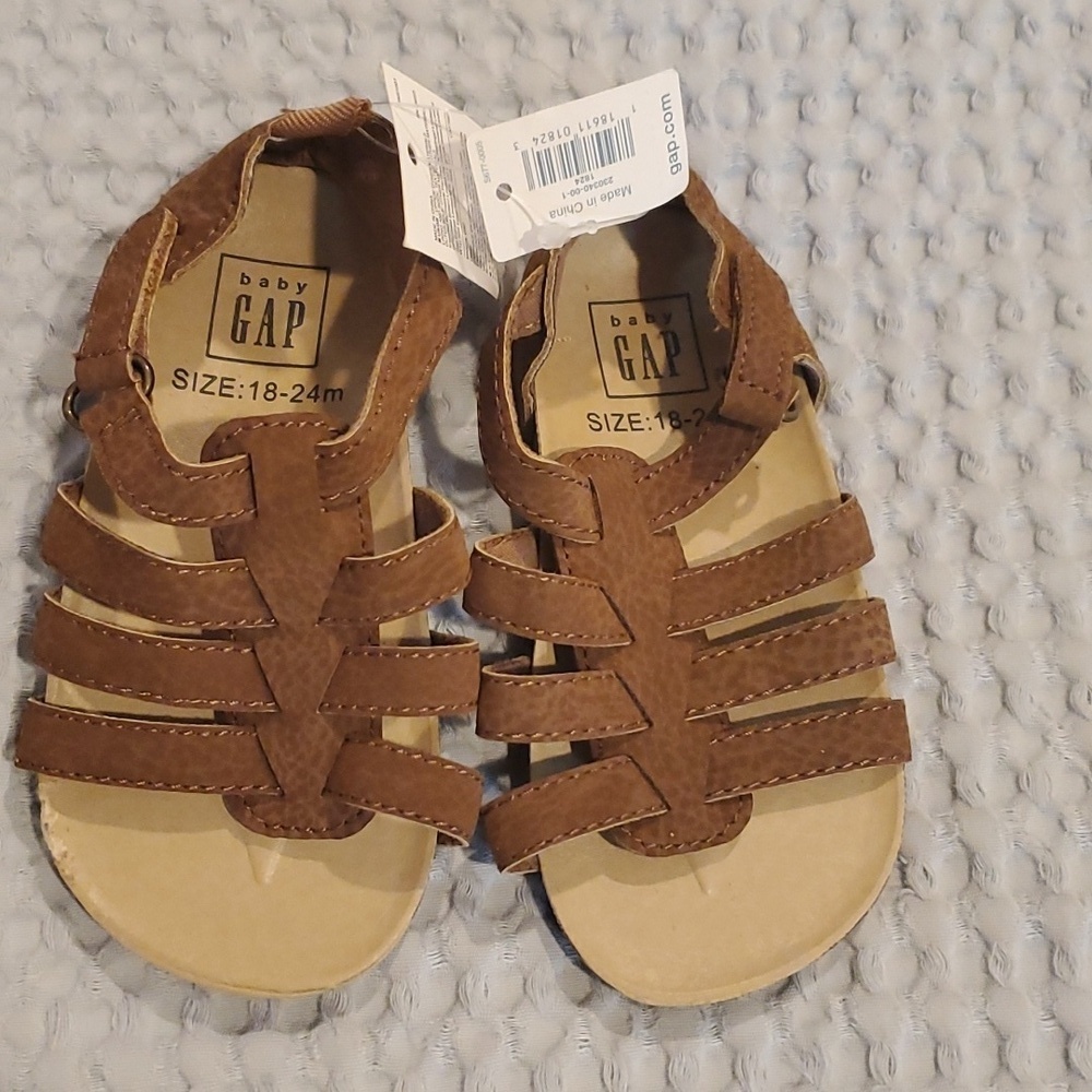 Baby Gap Gladiator Sandals for girls in -Size 18-24 m (#1)